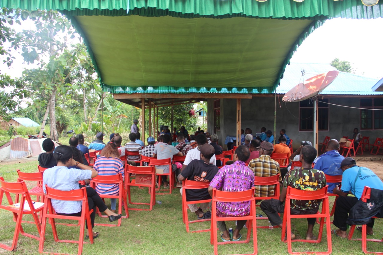 HEARING DIALOG Komisi III bersama Masyarakat Distrik Besum. Selasa, 25 Feb 2020 (4)