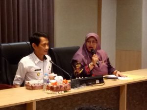 Ketua Tim Panja Komisi V Fauzun Nihayah, S.HI., MH dan Wakil Bupati Merauke Sularso