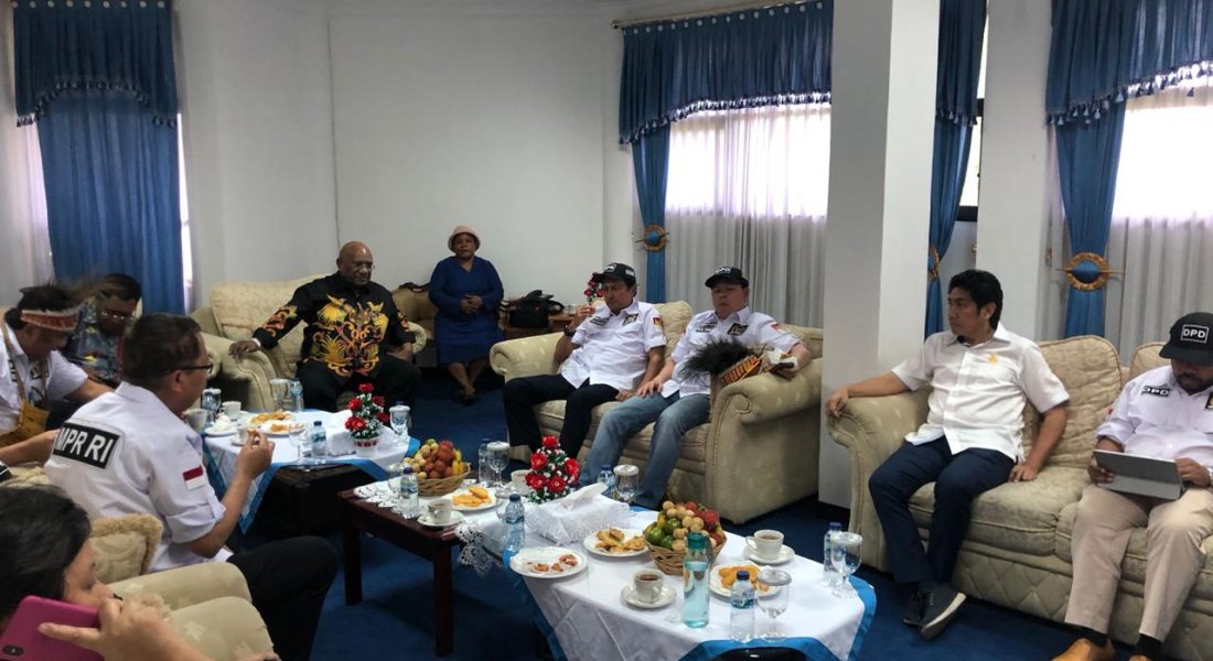 KUNJUNGAN PIMPINAN MPR, DPR, DPD-RI KE PAPUA. 2 - 4 MARET 2020 (14)