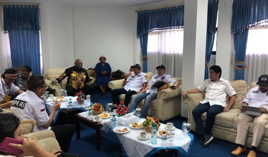 KUNJUNGAN PIMPINAN MPR, DPR, DPD-RI KE PAPUA. 2 - 4 MARET 2020 (7)