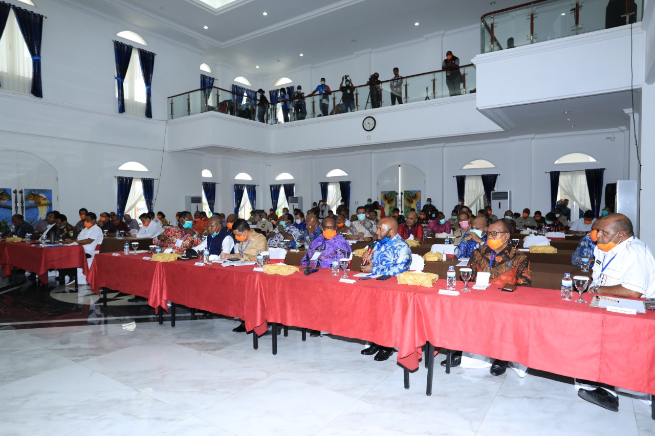 Rapat FORKOPIMDA Papua