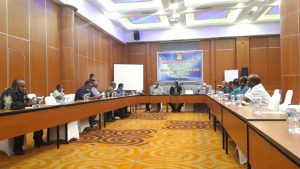Suasana Rapat Kerja Komisi V DPRP bersama KPA Provinsi Papua