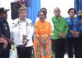 Sekwan DPR Papua,Dr.Juliana J.Waromi.SE., M.Si, Mendampingi Pj Gubernur Papua,Dr.Drs.Agus Fatoni.M.Si.