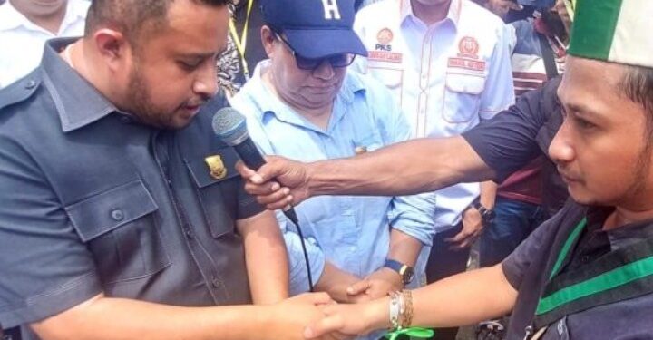 Aksi Demo Cipayung Plus Kota Jayapura dan Provinsi, Berakhir Damai.